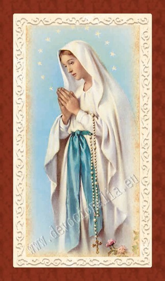 Lourdes - Gebetskarten Paket