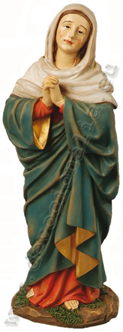 Weinende Maria Statue 12.5cm