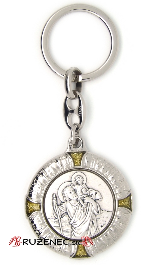 Schlsselring- Medal of St . Christopher