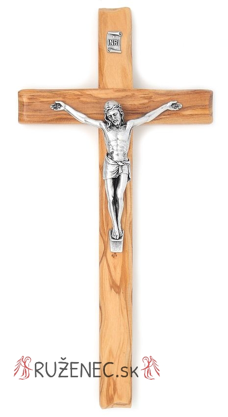 Kreuz aus Olivenholz 25cm