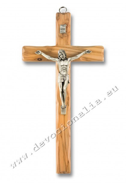 Kreuz aus Olivenholz 22cm