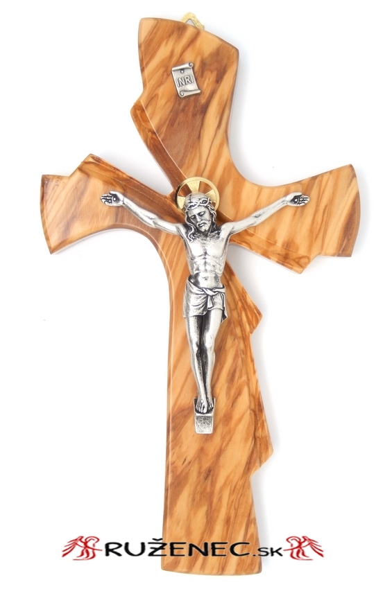 Kreuz aus Olivenholz 28cm