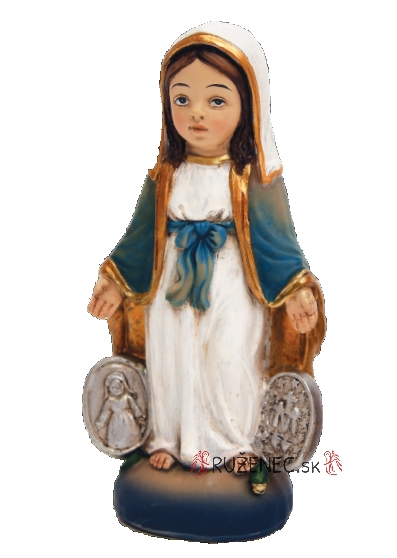 Maria der Wunderttigen Medaille Statue - 11cm