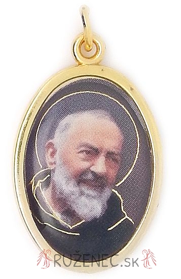 Medaillon - Pater Pio