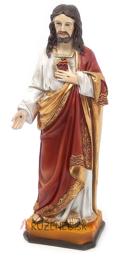 Heiliges Herz Jesu Heiligenfigur Statue 20 cm