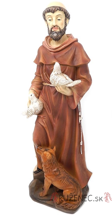 Heiliger Franziskus Heiligenfigur Statue 40 cm