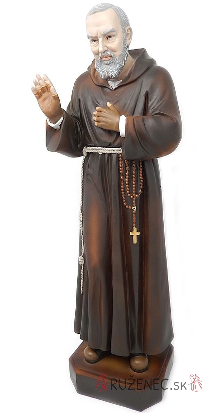 Padre Pio Heiligenfigur Statue 42 cm