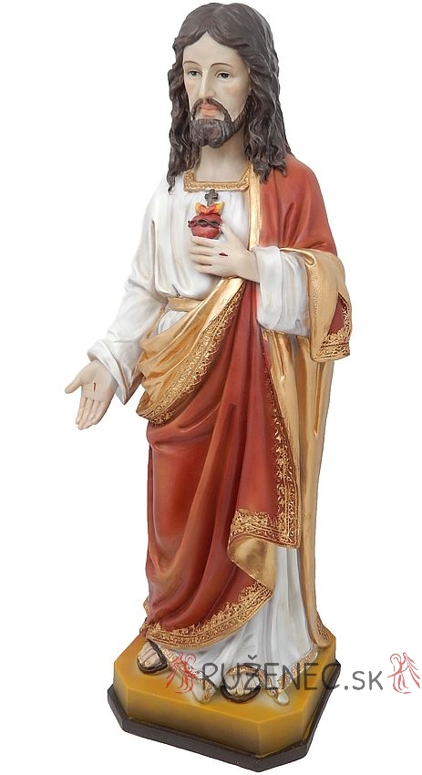 Heiliges Herz Jesu Heiligenfigur Statue 39 cm