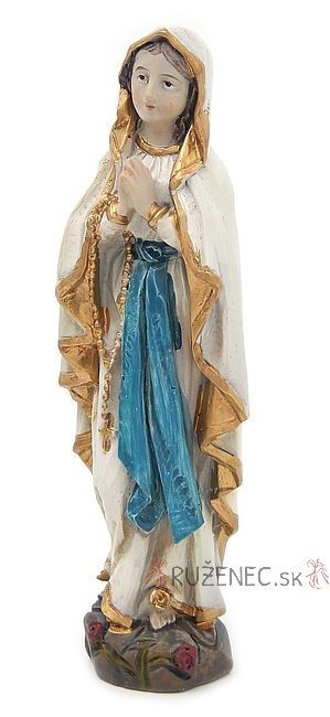 Unsere Liebe Frau von Lourdes Statue - 12.5cm
