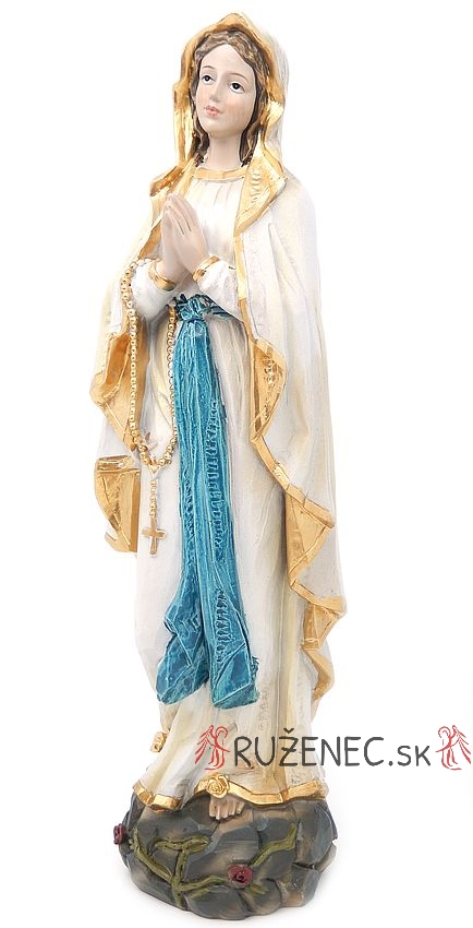 Unsere Liebe Frau von Lourdes Heiligenfigur Statue 30 cm