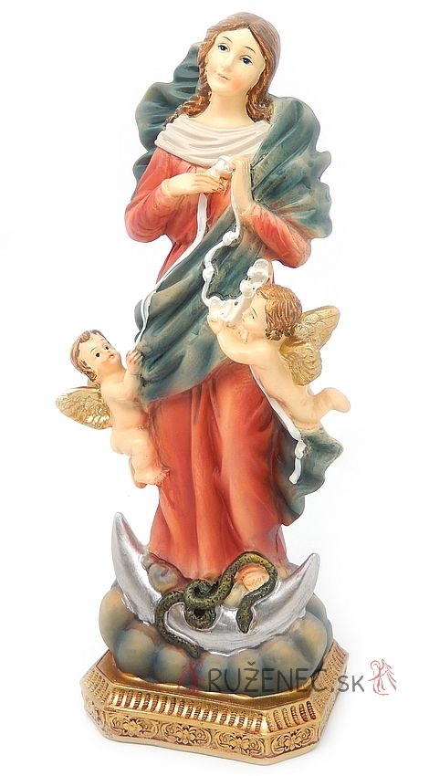 Maria der Knotenlserin Heiligenfigur Statue - 22 cm