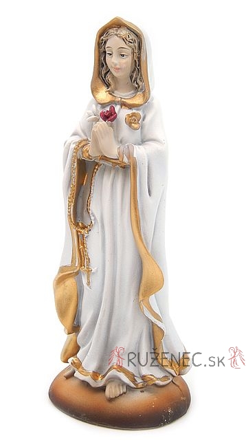 Maria Rosa Mystica Statue 12.5cm