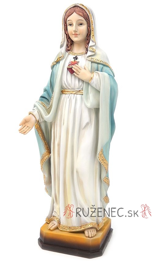 Herz von Maria Heiligenfigur Statue 30 cm