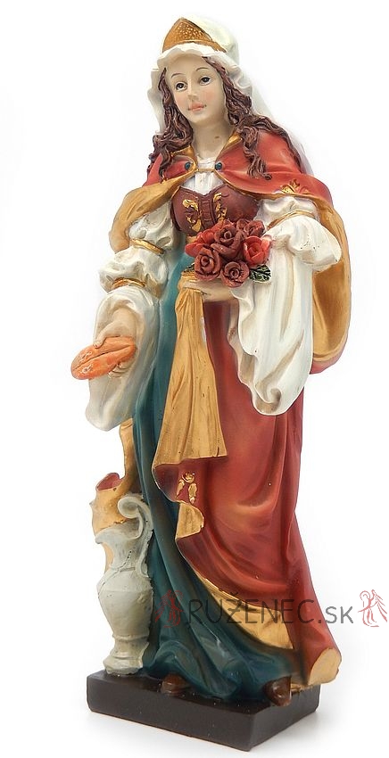 Heilige Elisabeth Heiligenfigur Statue 20 cm