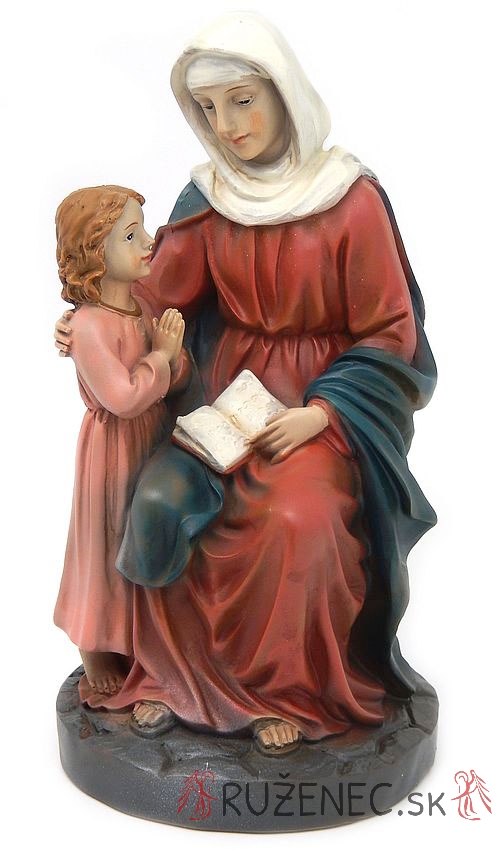 Heilige Anna Heiligenfigur Statue 20 cm