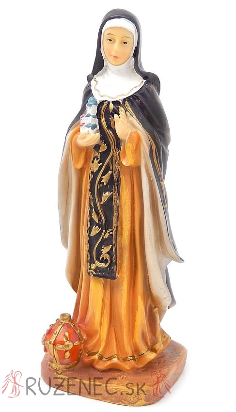 Heilige Hedwig Heiligenfigur Statue 20 cm