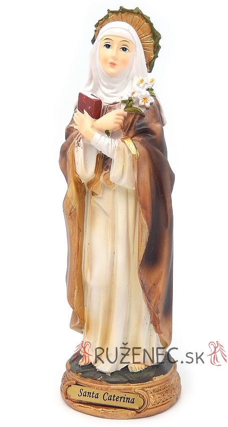 Heilige Caterina da Siena Heiligenfigur Statue 20 cm