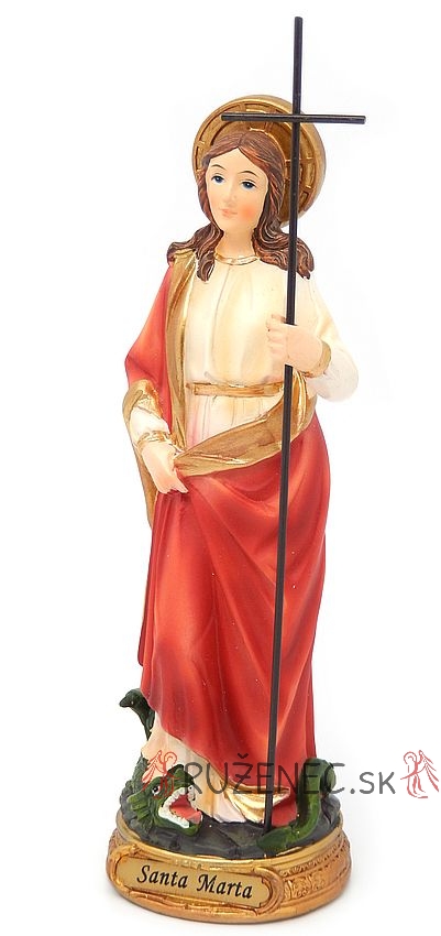 Heilige Marta Heiligenfigur Statue 20 cm