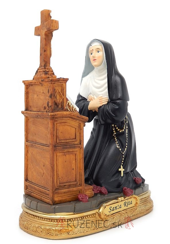 Heilige Rita Heiligenfigur Statue 17 cm