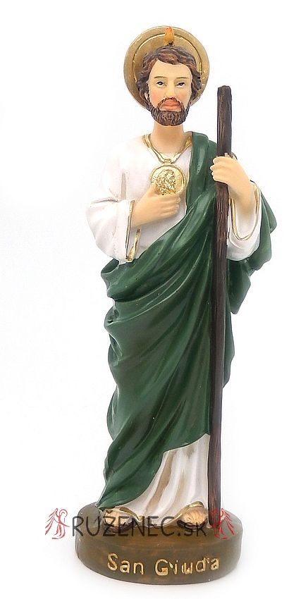 Heilige Judas Thaddeus Heiligenfigur Statue 18 cm