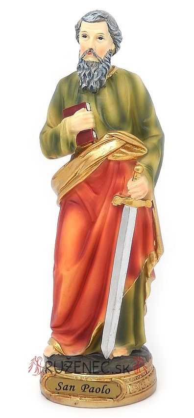 Heiliger Paulus Heiligenfigur Statue 20 cm