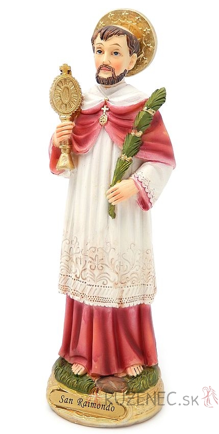 Heiliger Raimund Heiligenfigur statue 20 cm