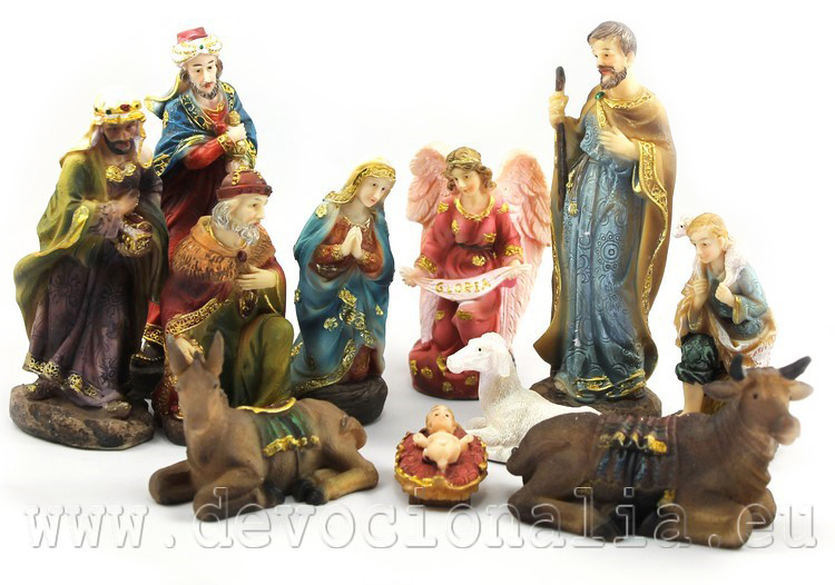 Nativity Figure Set - 12 cm