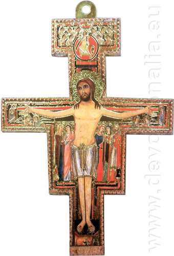 Cross - San Damiano 13cm