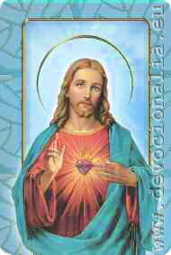 Magnet 2in1 - Sacred heart of Jesus