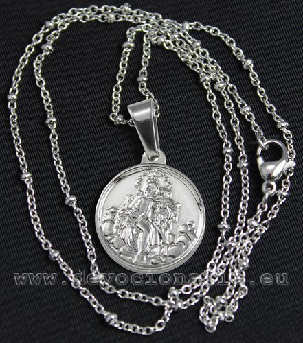 Pendant with chain - Scapolar medal