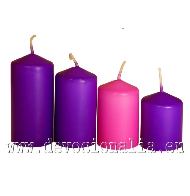 Advent Candlers - pyramid - 4pcs