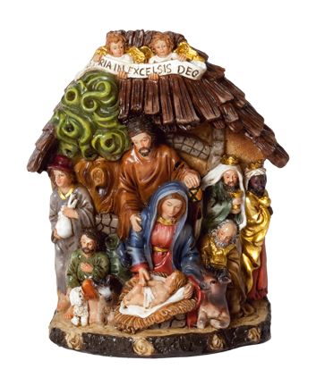 Nativity Scene - 12cm