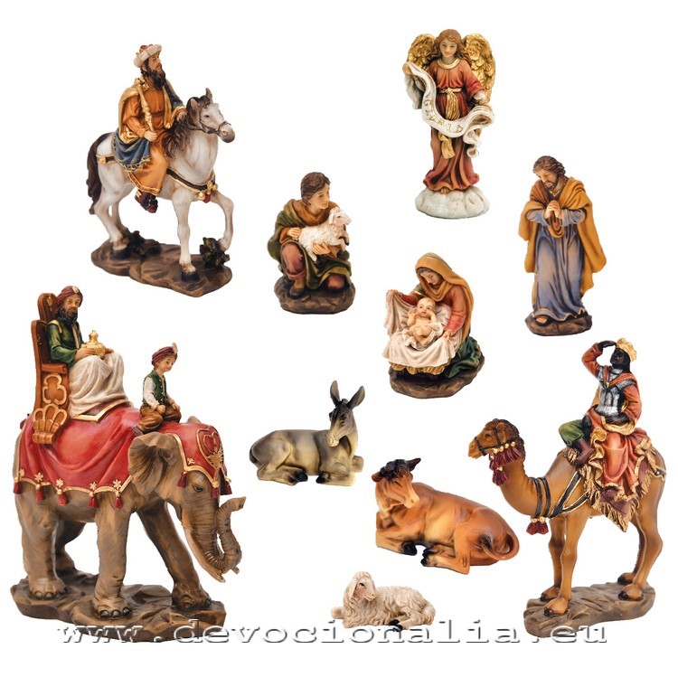 Nativity Figure Set - 15-23cm -10pcs