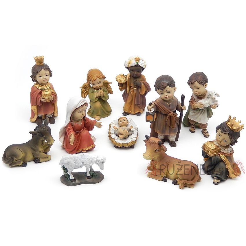 Nativity Figure Set - 12 cm