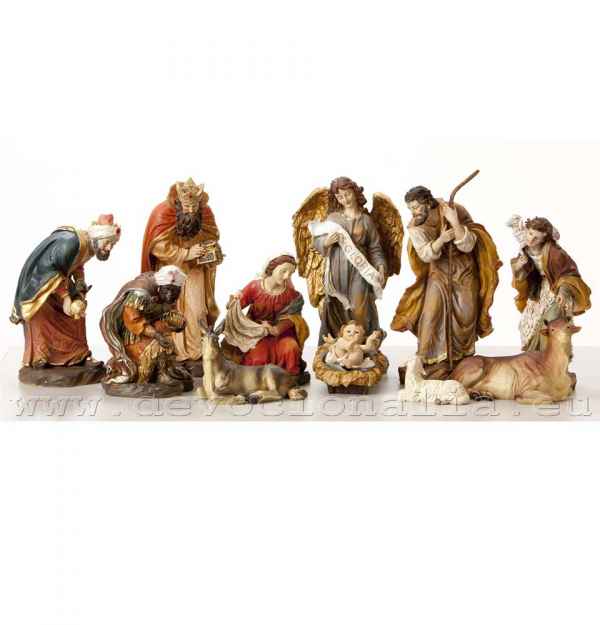 Nativity Figure Set - 12 cm - extra