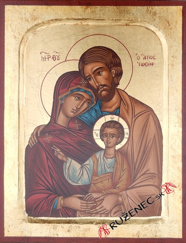 Icon 20x26cm - Holy family