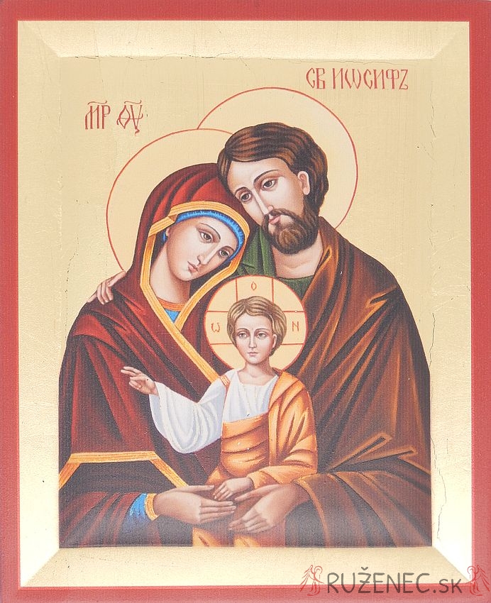Icon - Holy Family - 15x19cm