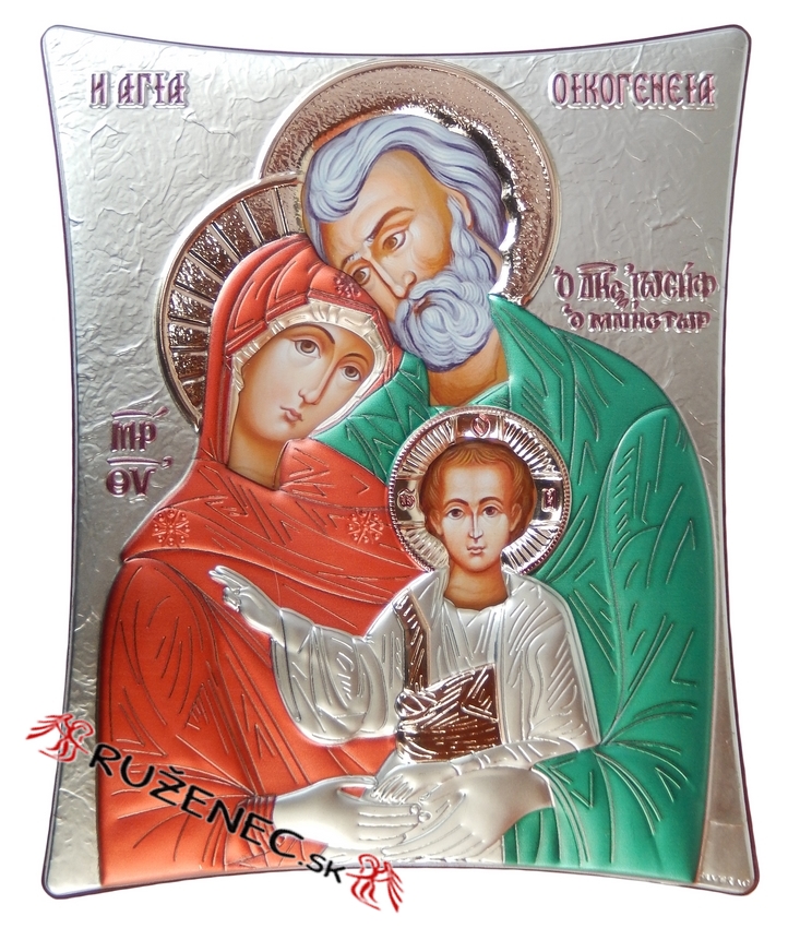 Icon - Holy family - 21x26cm