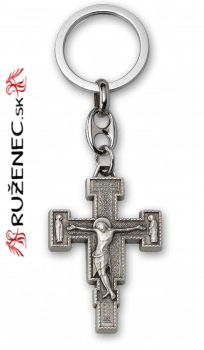 Key chain - cross San Damiano
