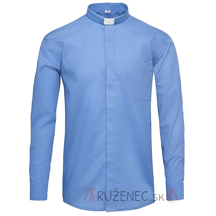Blue Priest shirt - long sleeves