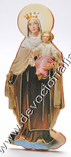 3D Magnet - Our Lady of Carmel