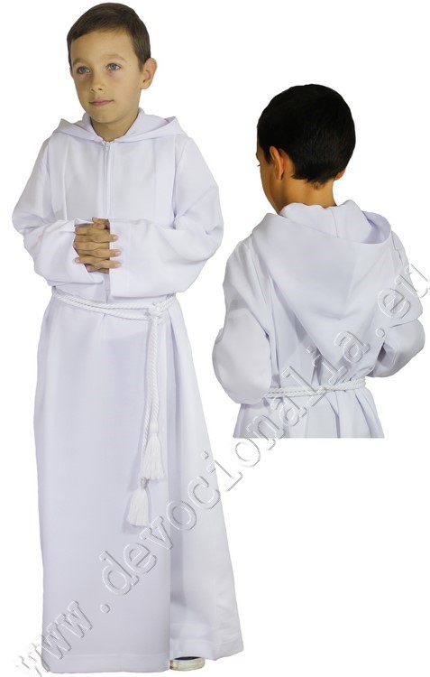Cassock for altar boys - with hood