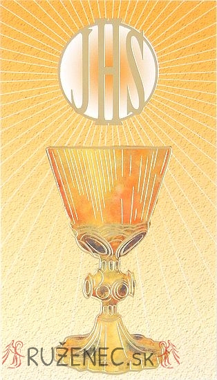 Eucharist - prayer cards - package 10 pcs