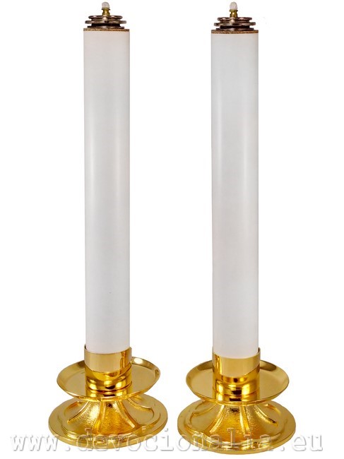 Complete candleholder set 28cm