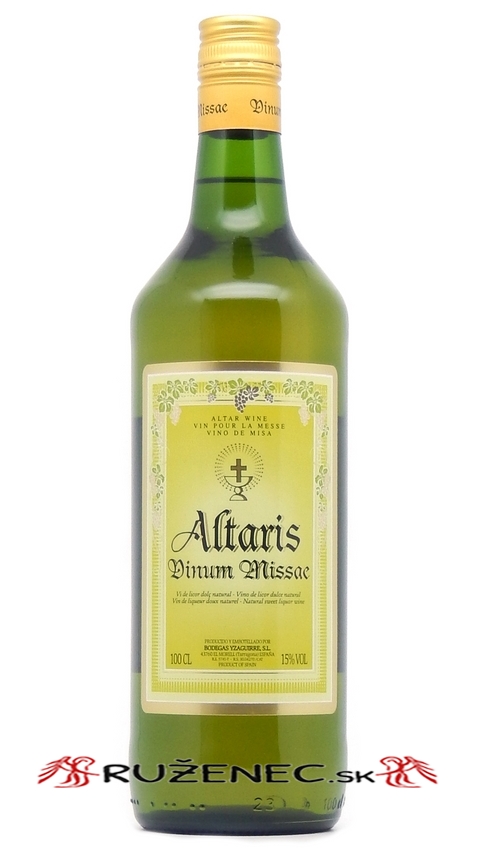 Altaris - white Sacramental wine