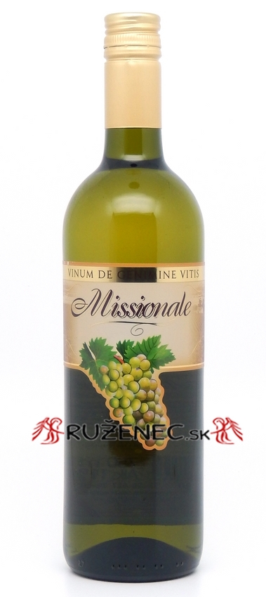 Missionale - white Sacramental wine