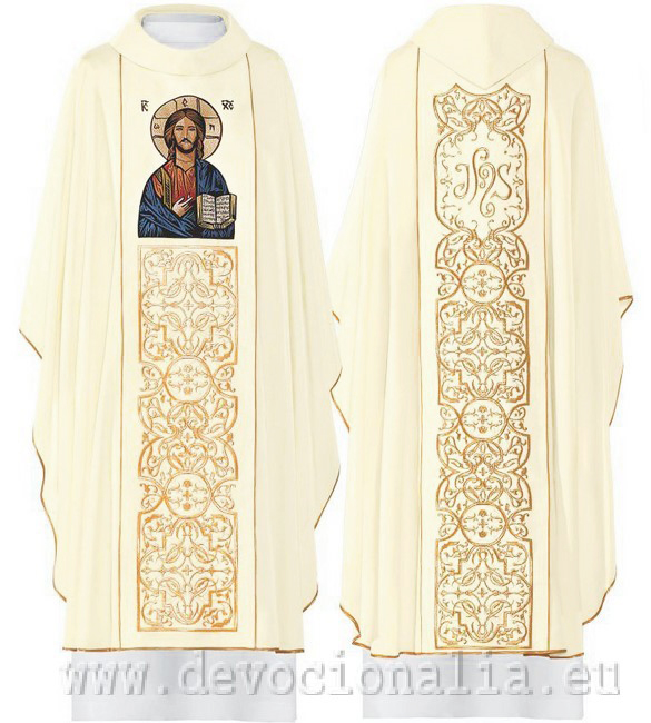 Chasuble with embroidery - 054