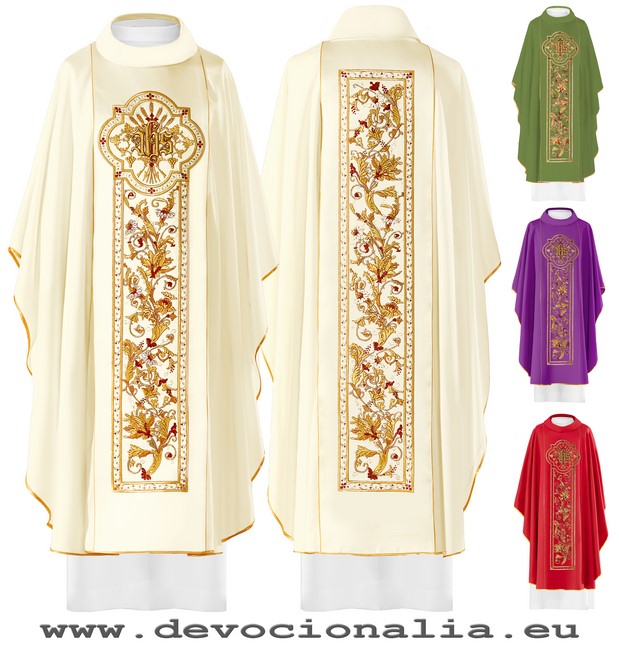 Chasuble with embroidery - 056