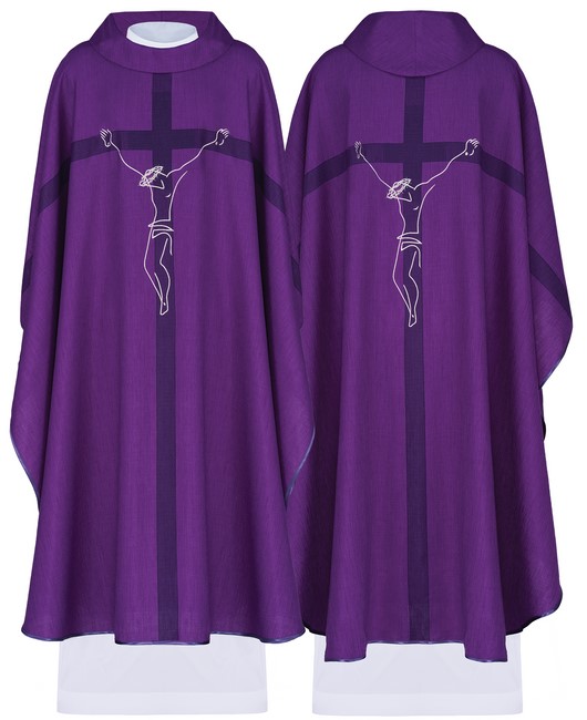 Chasuble with embroidery - 7049