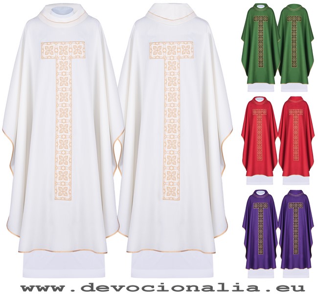 Chasuble with embroidery - 7052